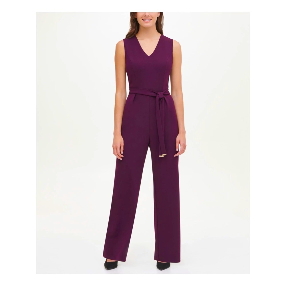 Tommy Hilfiger Plum Purple Jumpsuit